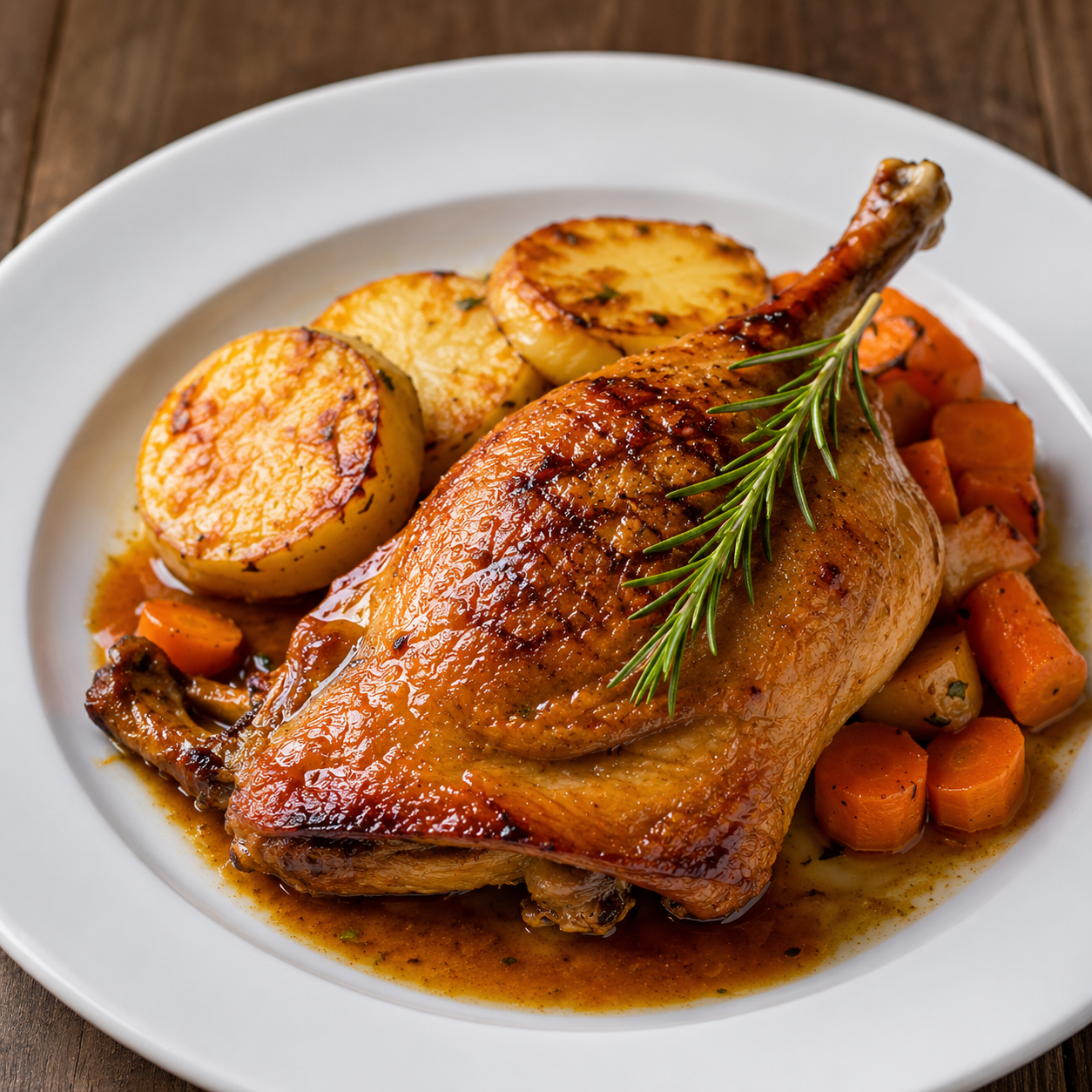 Poulet rôti du chef